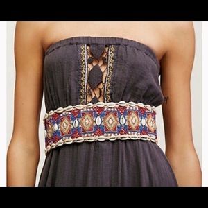 Free People Beaded Belt